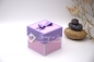 Preview: Explosionsbox Geburtstag personalisierbar | Geldgeschenk | Zierschachtel | Motiv: gepunktet | lavendel lila | Art. Nr. 02020406 20 60 30 50 40 70 80