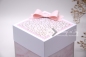 Preview: Explosionsbox Geburtstag personalisierbar | Geldgeschenk | Zierschachtel | Motiv: marble Diamant | grau rosa | Art. Nr. 02020810 20