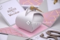Preview: Explosionsbox Geburtstag personalisierbar | Geldgeschenk | Zierschachtel | Motiv: Zickzack | grau rosa pastell | Art. Nr. 02020812 20 60 30 50 40