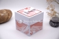 Preview: Explosionsbox Geburtstag personalisierbar ca. 7x7x7cm | Geldgeschenk | Torte eckig | Motiv: geschwungen | weiß rot | Art. Nr. 02021005 20 60 30 70 40 50 80