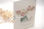 Preview: Karte Hochzeit | Hochzeitskarte | Motiv: Rosen | weiß mit roten Rosen | Art. Nr. 03001002