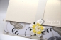 Preview: C6 Gutscheinkarte Hochzeit | Geldkarte | Hochzeitskarte | Motiv: Vögel mit Eheringen | creme ivory metallic | Art. 03010001