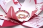 Preview: Explosionsbox Liebe, Valentinstag | Geldgeschenk | Zierschachtel | Motiv: floral Rosen Herz | rot pink | Art. Nr. 03020201 30 60 30 70 40 50 80