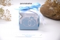 Preview: Gastgeschenk Hochzeit personalisierbar | Geldgeschenk | Ringbox | Motiv: Ringe | blau weiß | Art. Nr. 03050502