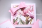 Preview: Explosionsbox Muttertag/ Runder Geburtstag | Geldgeschenk | Zierschachtel | Motiv: Blüten floral | rosa weiß | Art. Nr. 06020303
