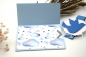 Preview: Gutschein Karte Taufe/Firmung/Kommunion/Konfirmation | Karte | Geldkarte | Motiv: Taube, Wolken | blau | Art. Nr. 08010501