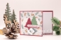 Preview: Gutschein Karte Weihnachten | Karte | Geldkarte | Weihnachtskarte | Motiv: Zweige | bordeauxrot | Art. Nr. 10010201