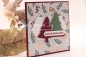 Preview: Gutschein Karte Weihnachten | Karte | Geldkarte | Weihnachtskarte | Motiv: Zweige | bordeauxrot | Art. Nr. 10010201