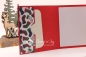 Preview: Gutschein Karte Weihnachten | Karte | Geldkarte | Weihnachtskarte | Motiv: Nikolaussocken | rot | Art. Nr. 10010205
