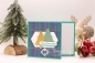 Preview: Gutschein Karte Weihnachten | Karte | Geldkarte | Weihnachtskarte | Motiv: gestreift | grün | Art. Nr. 10010601