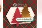 Preview: Gutschein Karte Weihnachten | Karte | Geldkarte | Weihnachtskarte | Motiv: gestreift | elfenbein | Art. Nr. 10011005