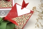 Preview: Explosionsbox Weihnachten | Geldgeschenk | Zierschachtel | Motiv: Mistelzweige | rot weiß | Art. Nr. 10020202