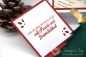 Preview: Explosionsbox Weihnachten | Geldgeschenk | 3D Tannenbaum | Motiv: Jingle Bells Musiknoten | rot weiß | Art. Nr. 10020203