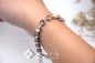 Preview: Armband mit Swarovski ® Kristallen Elements | Geldgeschenk | Kristallfarben ivory taupe | Armbandfassungfarbe rhodium | Art. Nr. 50120001