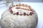 Preview: Armband mit Swarovski ® Kristallen Elements | Geldgeschenk | Kristallfarben pastell rosa | Armbandfassungfarbe rosegold | Art. Nr. 50120302
