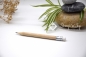 Preview: Mini Bleistift natur mit Radiergummi ca. 10,0 cm | Art. Nr. 90930701 20 30 60 70 50