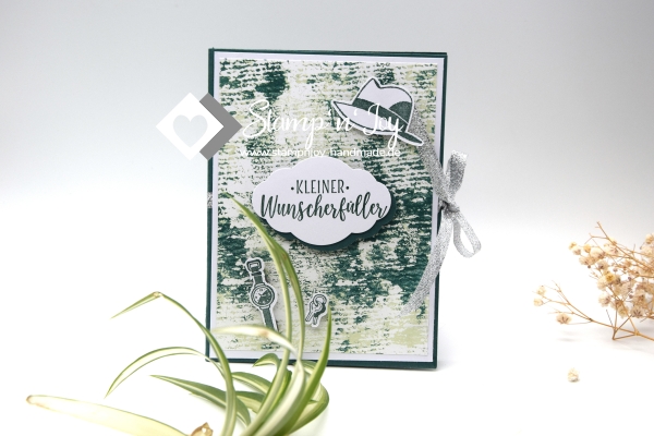 Karte Vatertag | Geburtstagskarte | Gutscheinkarte | Motiv: Mann Gentleman | meeresgrün | Art. Nr. 05010601