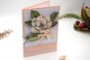 Karte Muttertag | Motiv: Magnolie floral | pfirsich | Art. Nr. 06000301